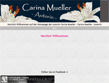 Tablet Screenshot of carinamueller.com